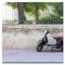 Stampa foto enduro appesa a parete